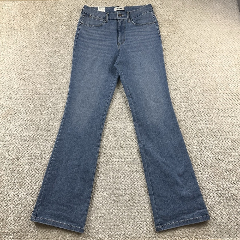 Wrangler Women's Bespoke Boot High Rise Flare Jeans TALL 30x34 Western Cowgirl